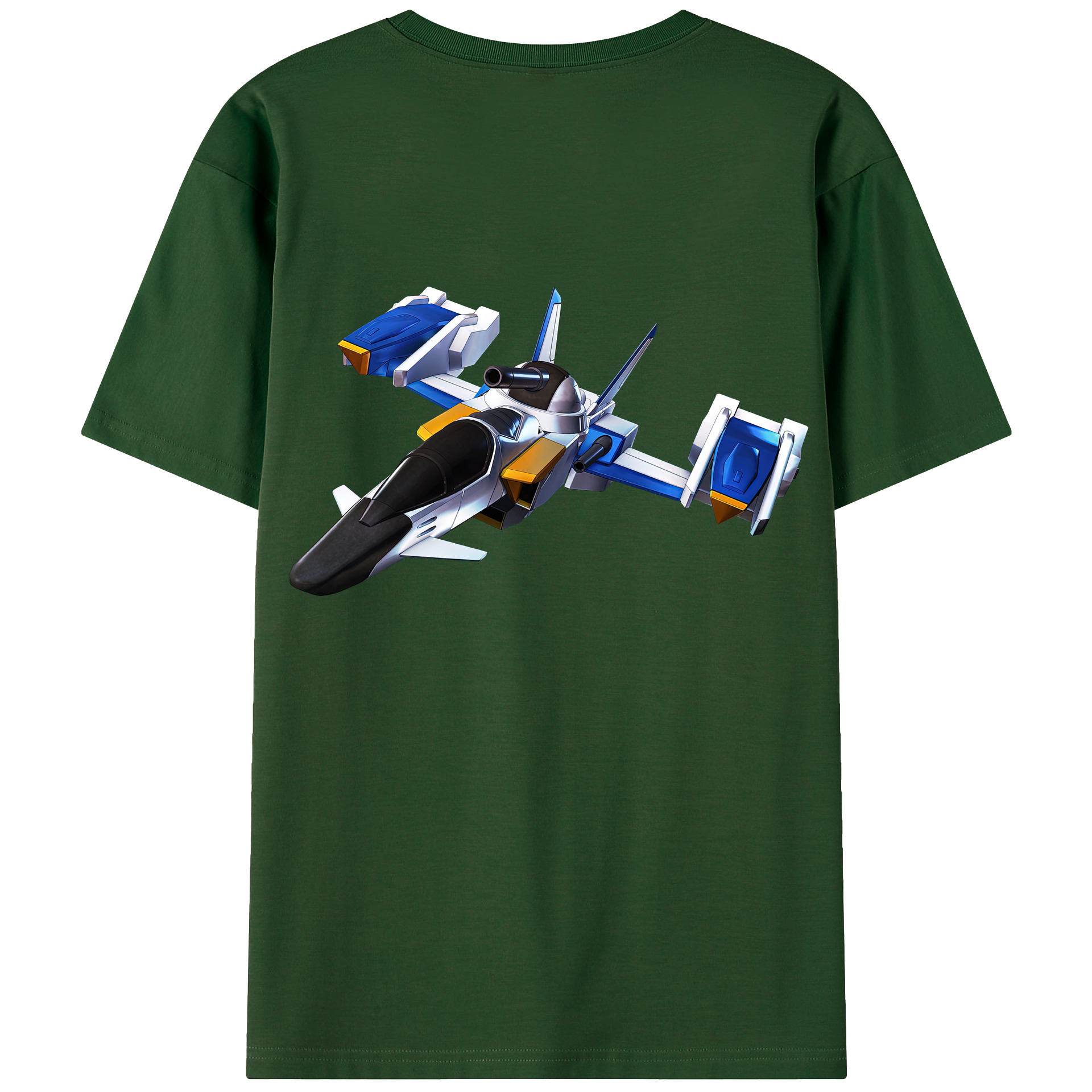 （画像用） 機動戦士ガンダム Mobile Suit Gundam 綿100％半袖Tシャツ（背面プリント）